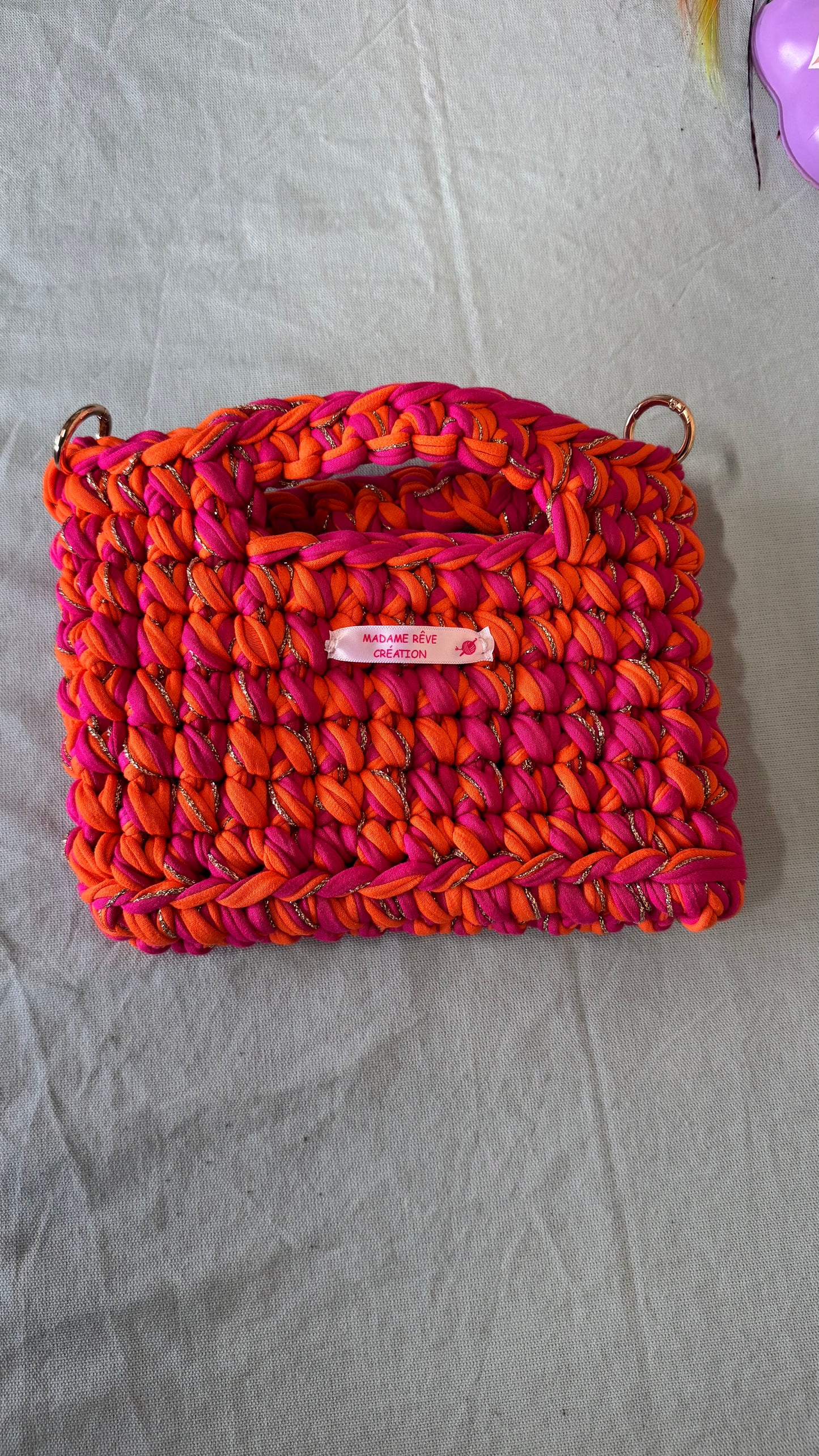 sac crochet fait main