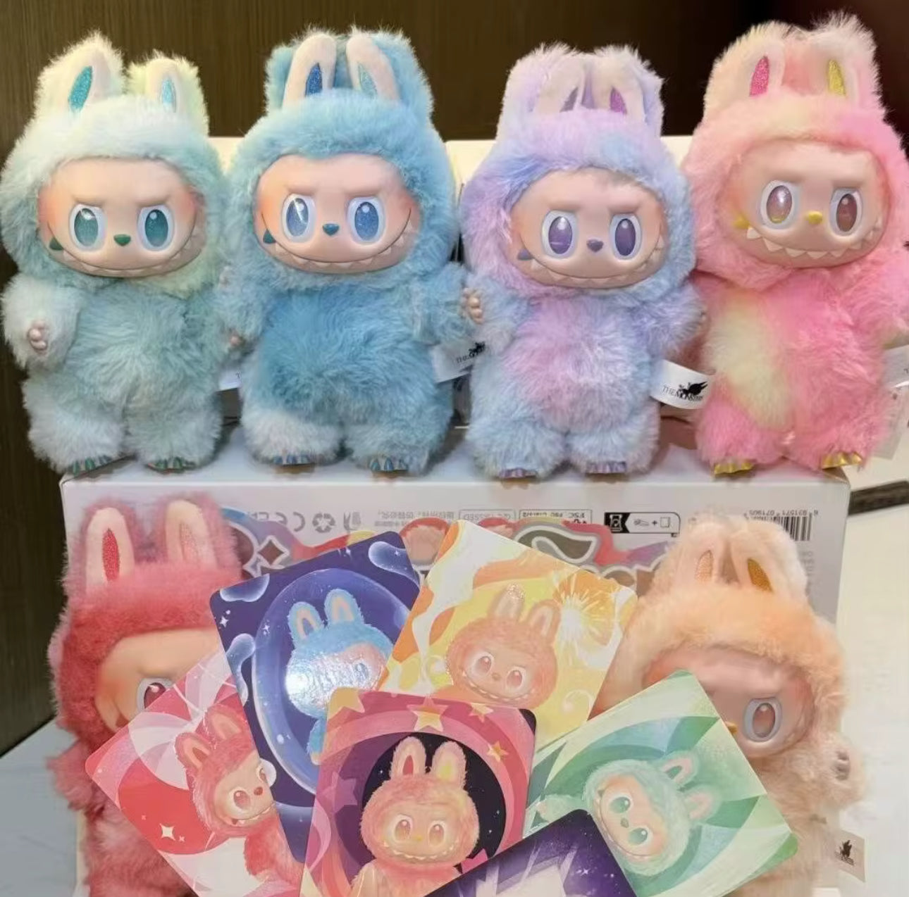 porte-clés tendance, porte-clés peluche, porte-clés star, monstre lapin, accessoire kawaii,