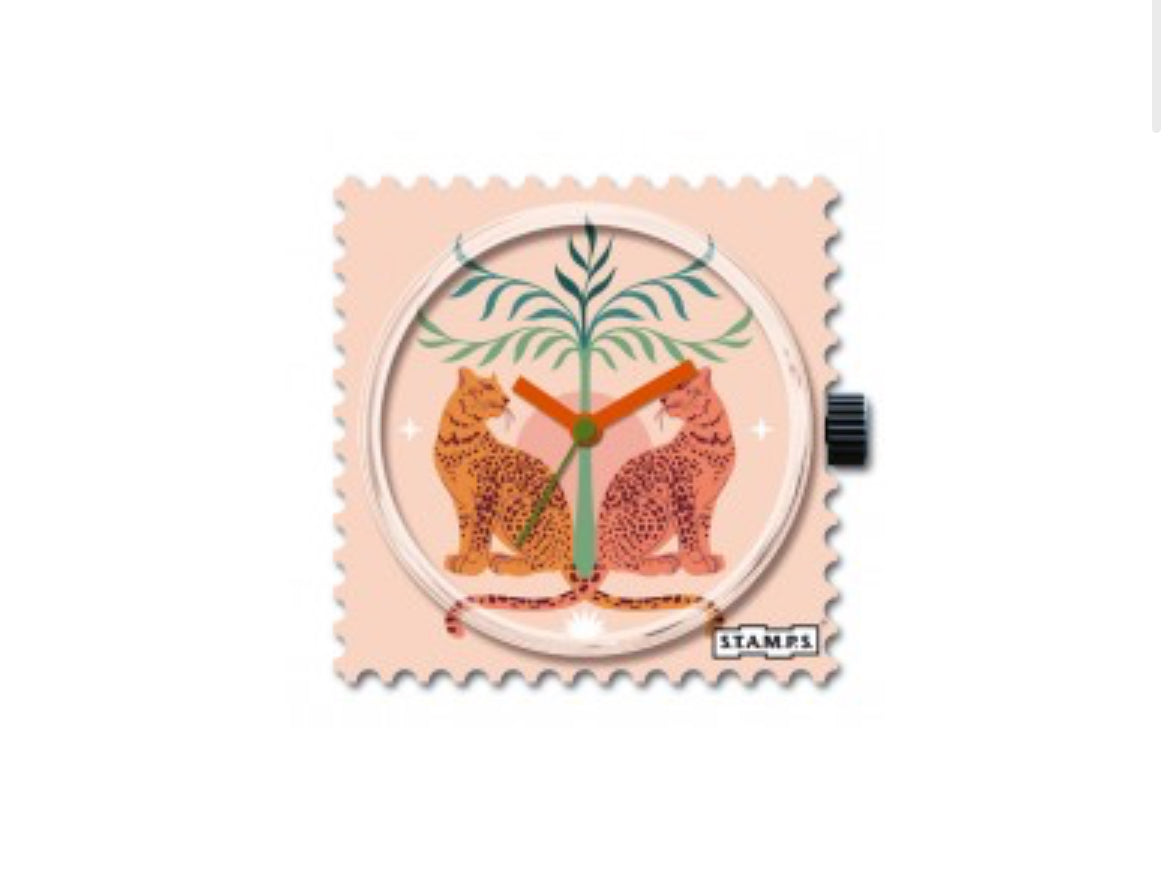 amour, leopard, love, 2 leopards, montre