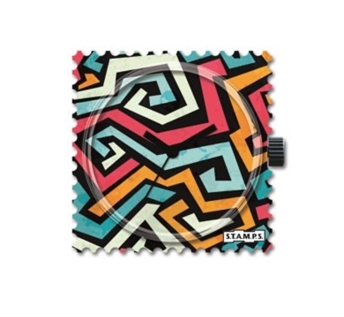 cadran de montre, stamps , étanche, timbre, montre originale, cadeau original