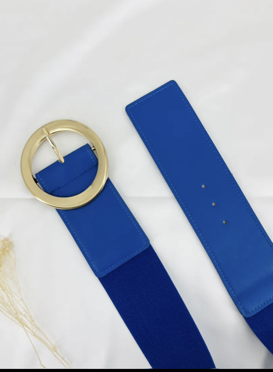 ceinture bleu électrique, ceinture bleu dur