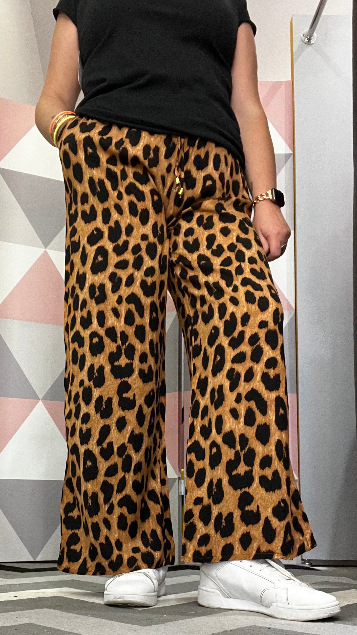 pantalon souple et large pour été