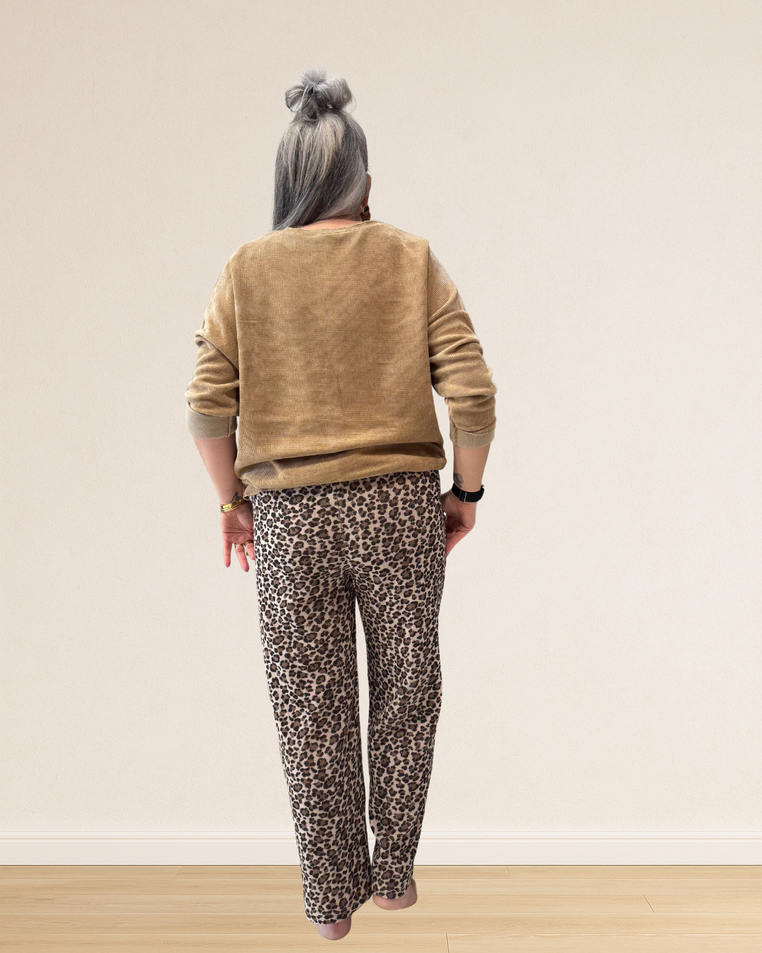 bas en velours femme