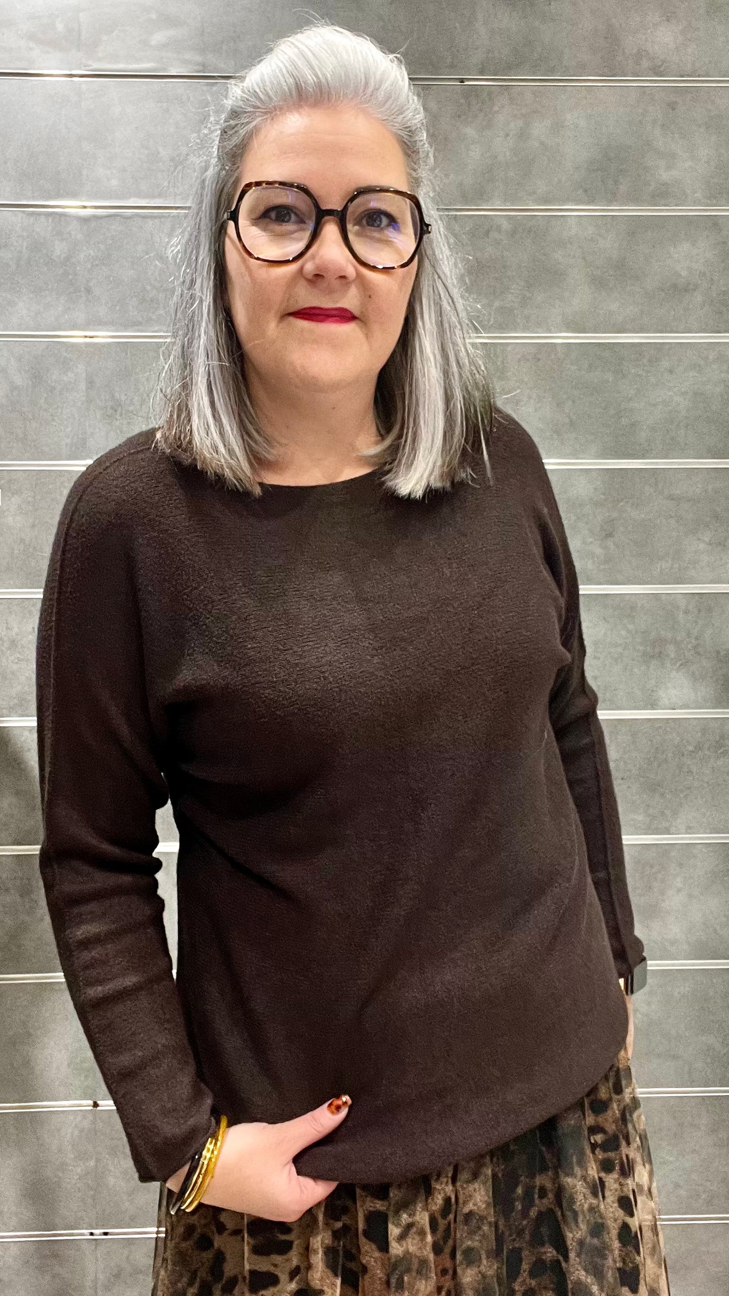 pull moderne col arrondi pull intemporel