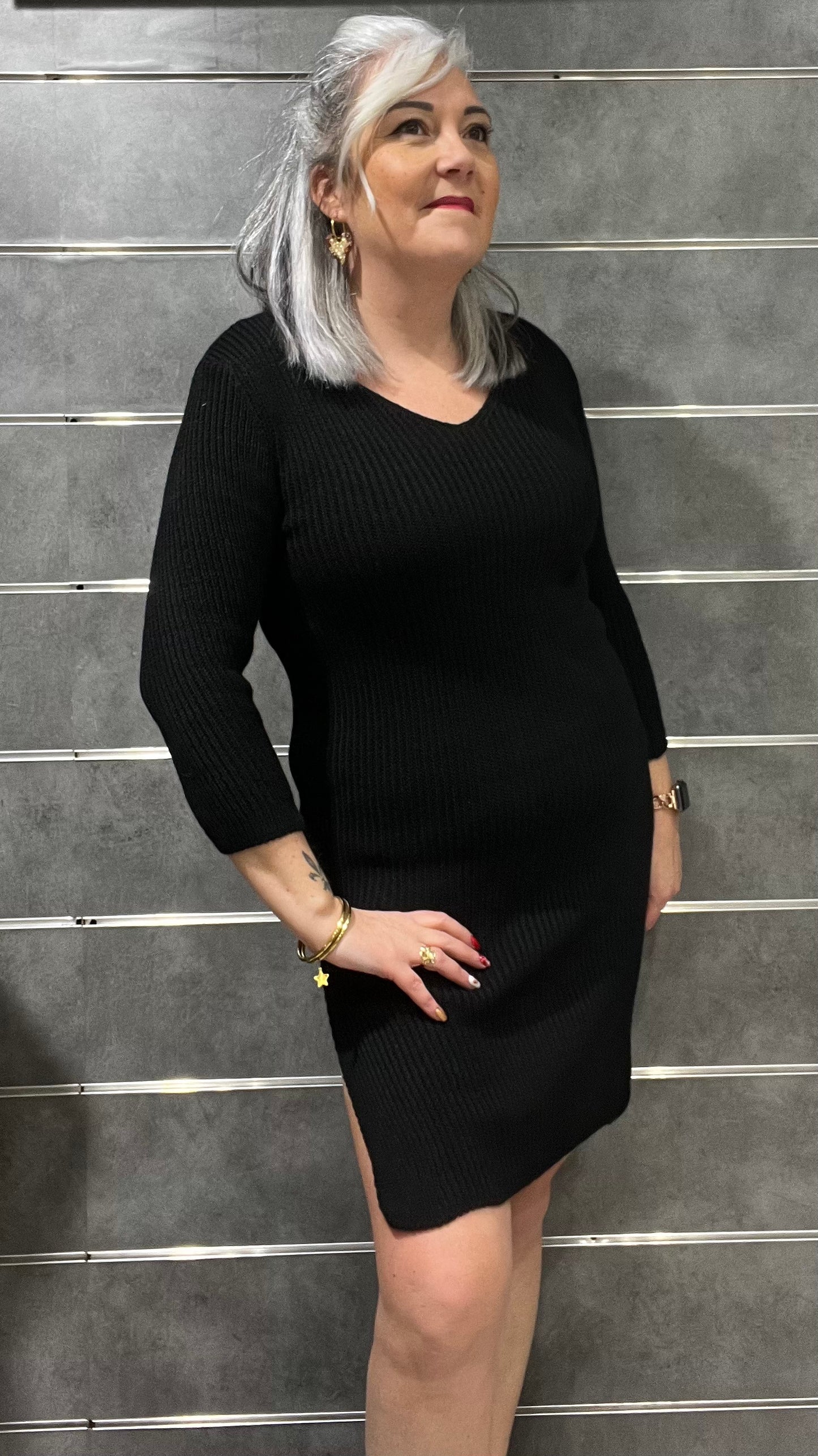 robe noire chic et classique