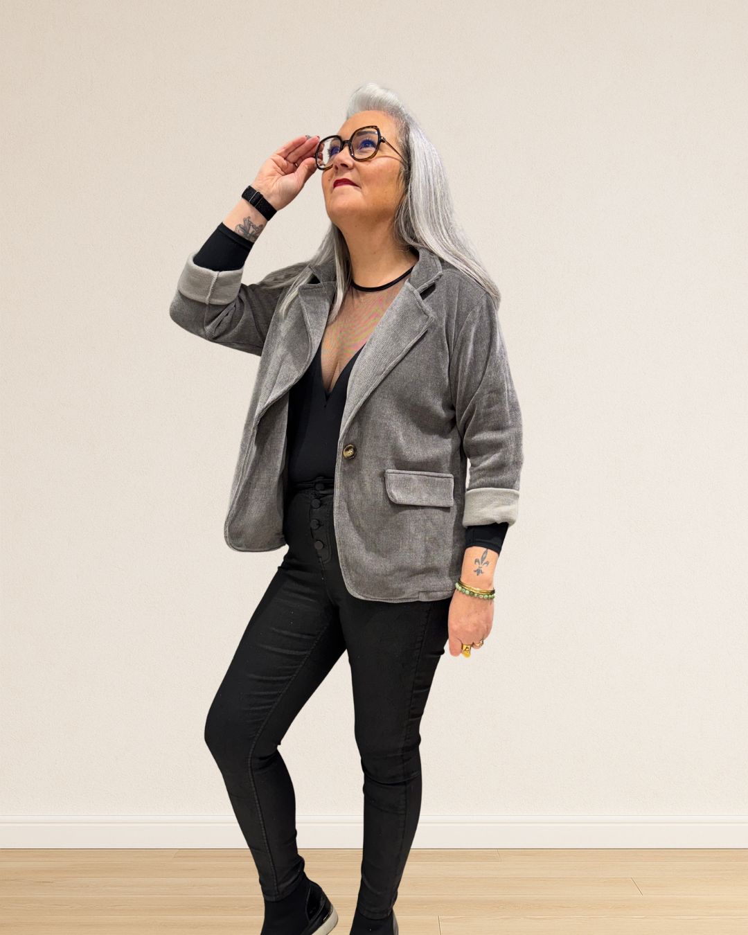 Veste velours KARINE