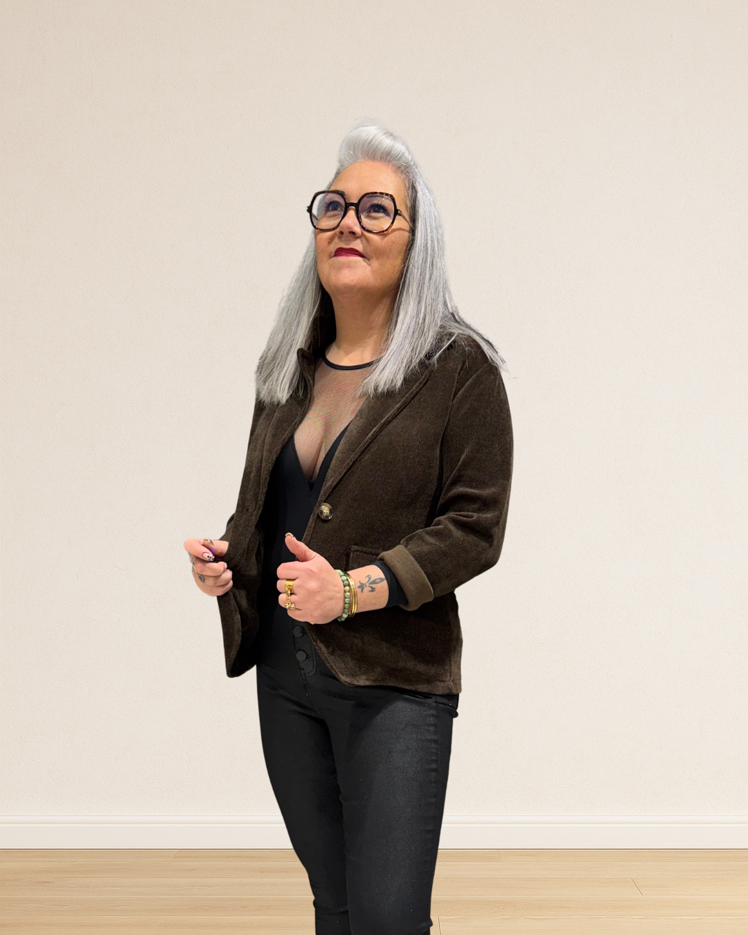 Veste velours KARINE