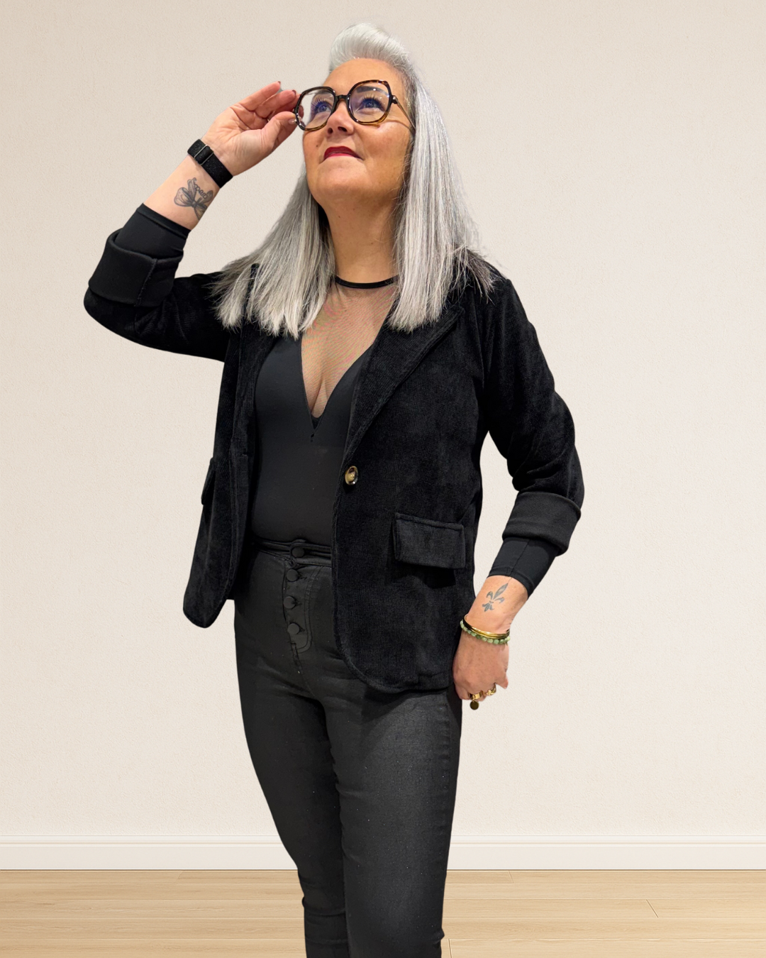 Veste velours KARINE