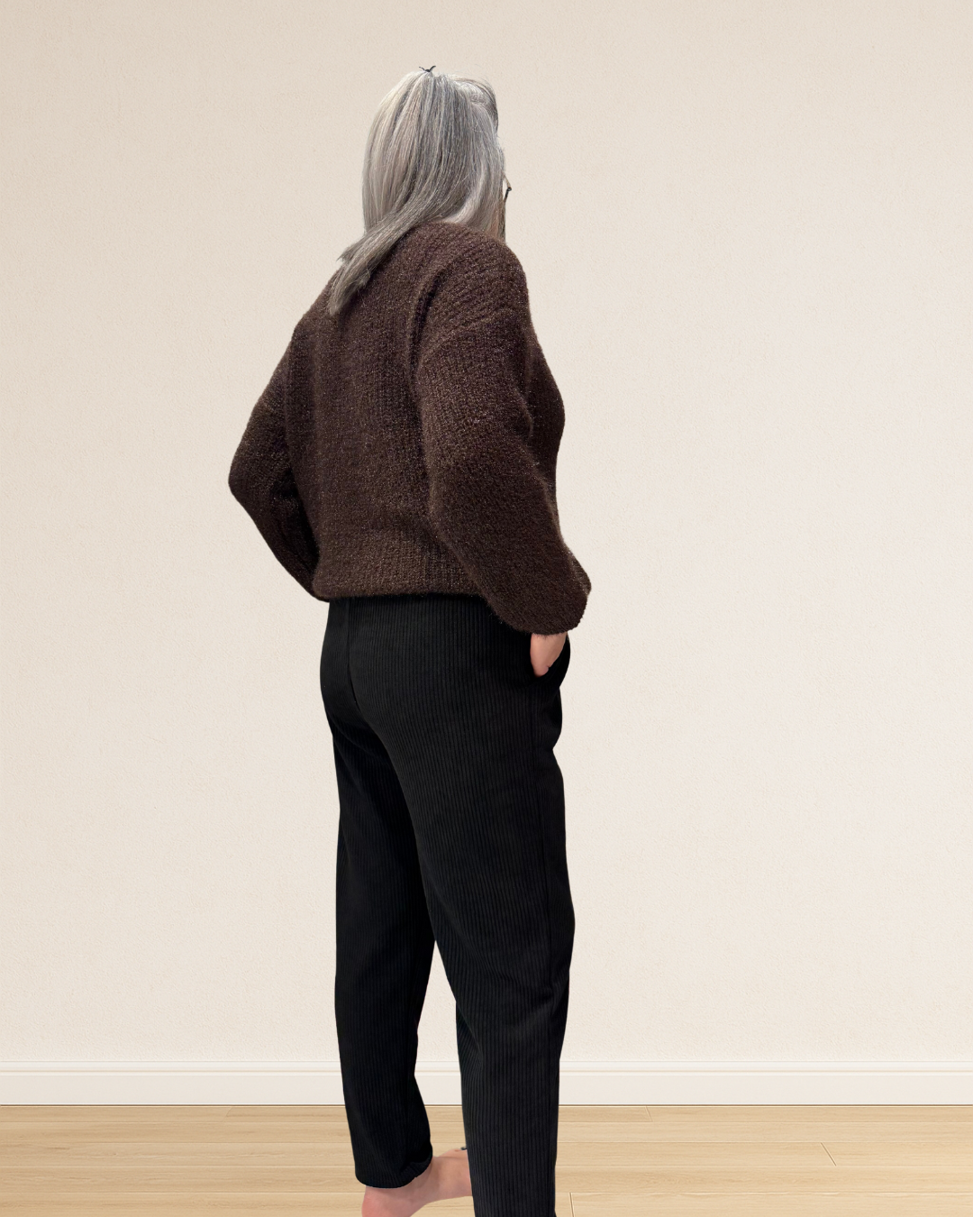 veste maille brillante automne hiver