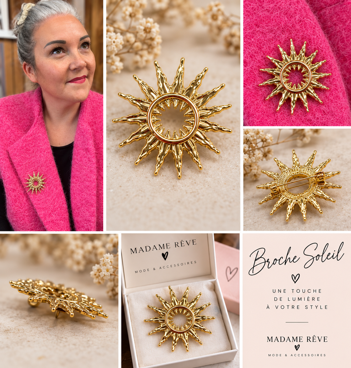 Broche SUN