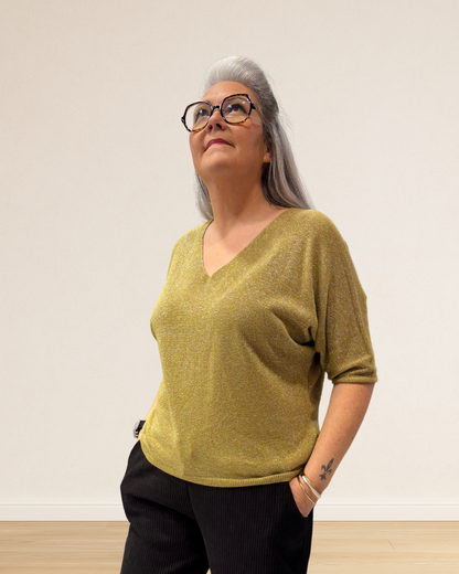 pull lumineux automne hiver