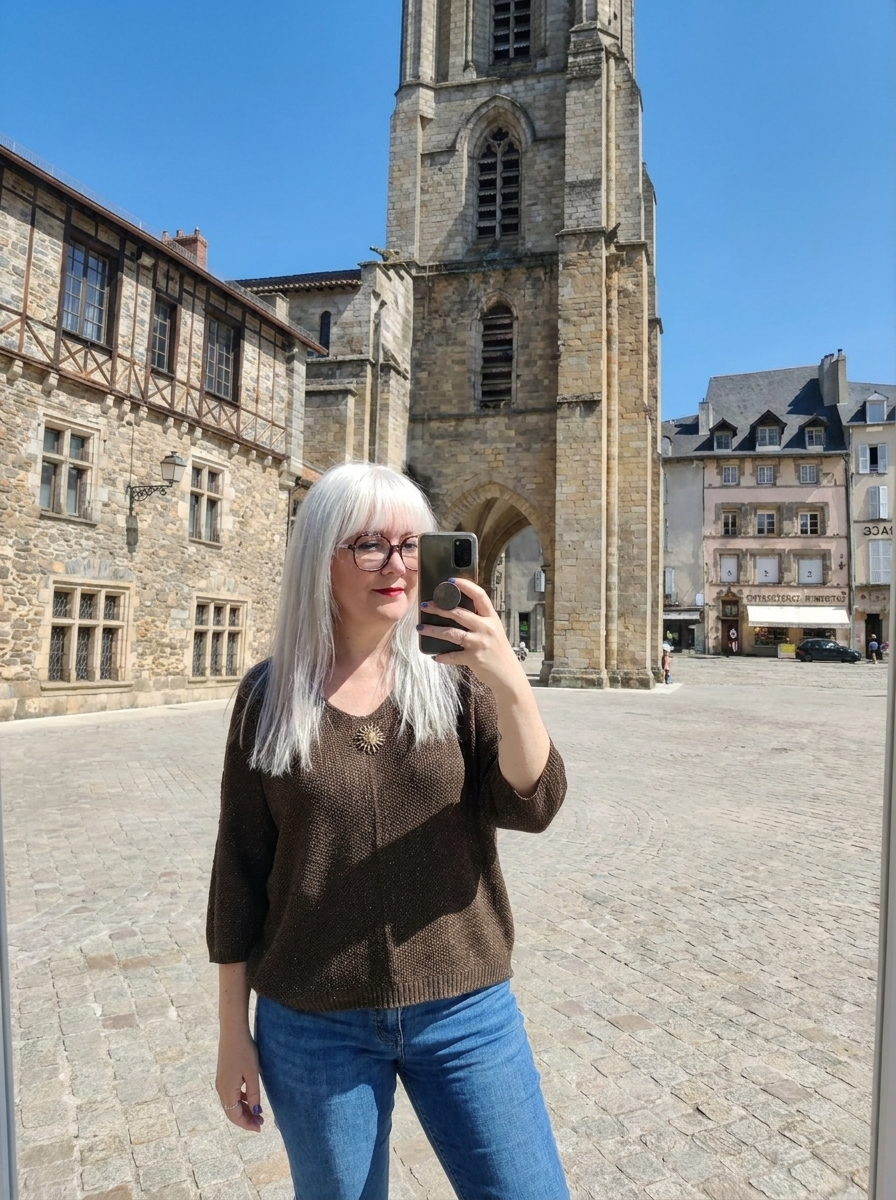 Pull fin idéal mi saison lurex broche tendance 