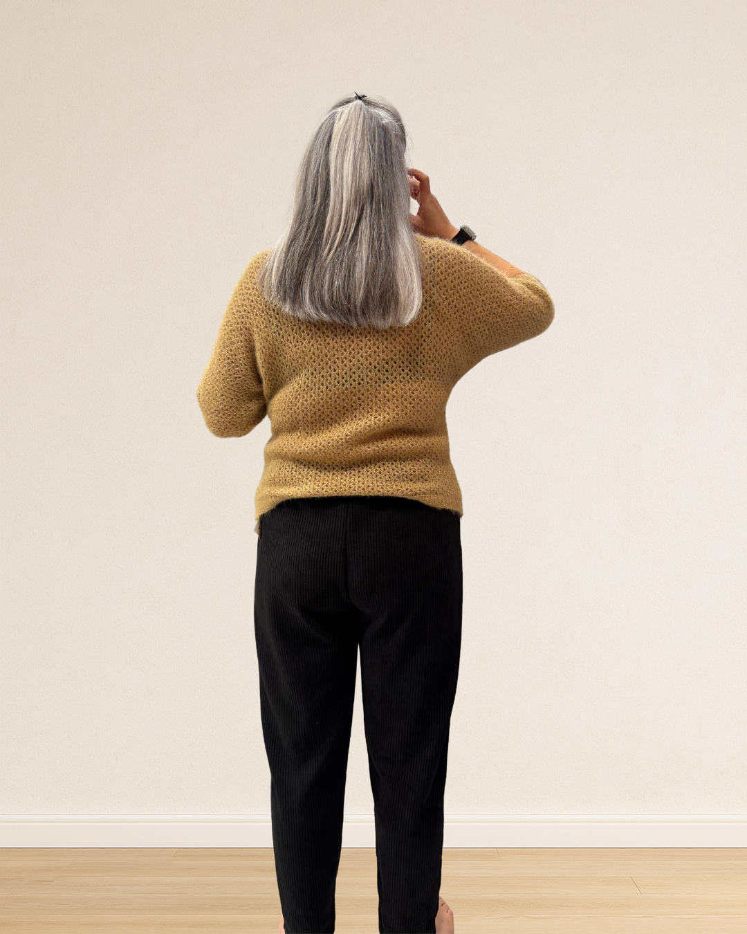 pull doux et respirant maille ajourée