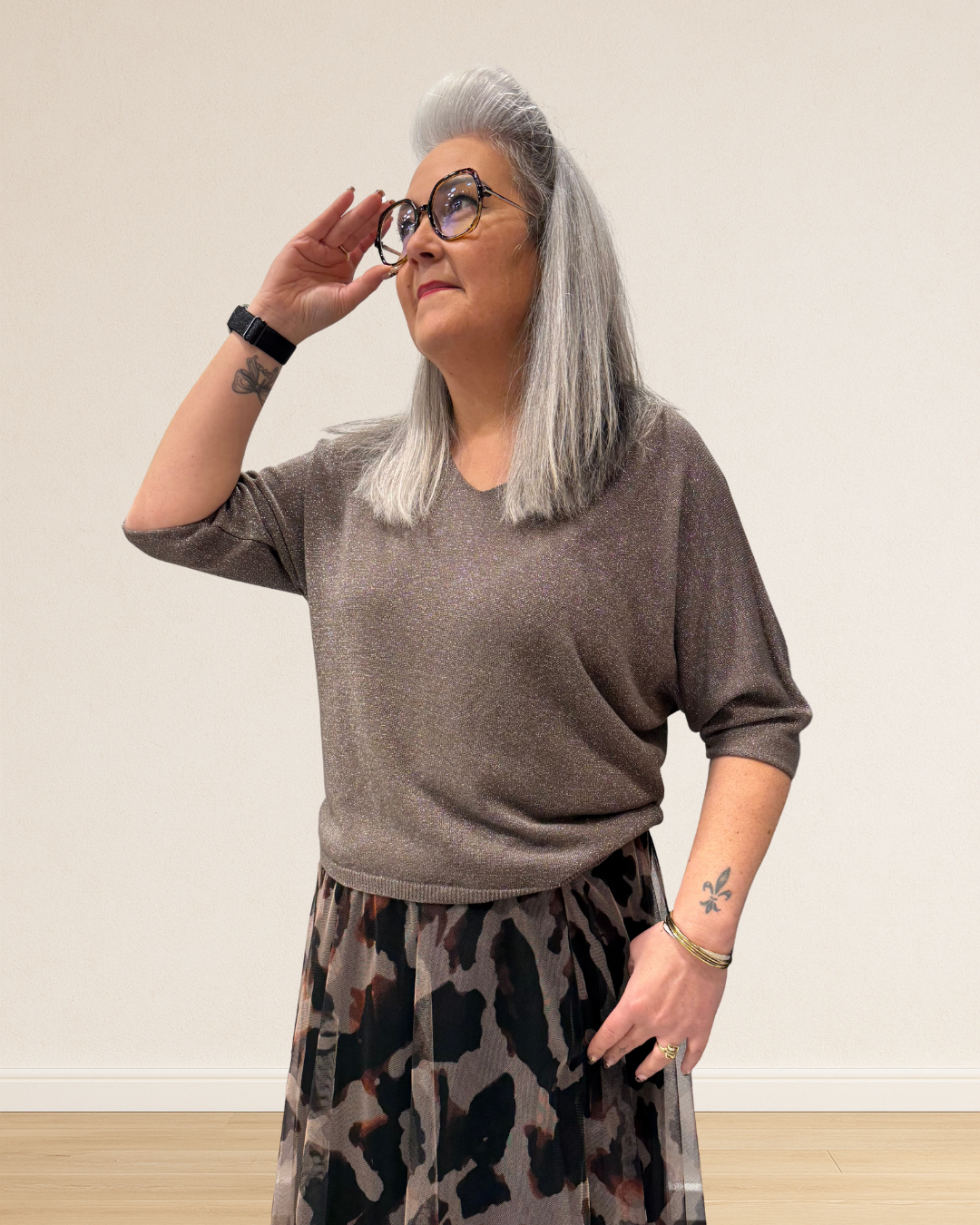 pull fête chic femme