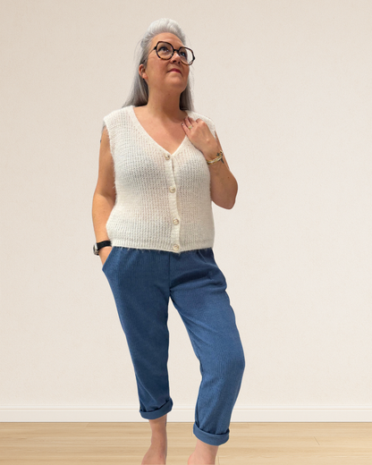 gilet sans manches femme chic