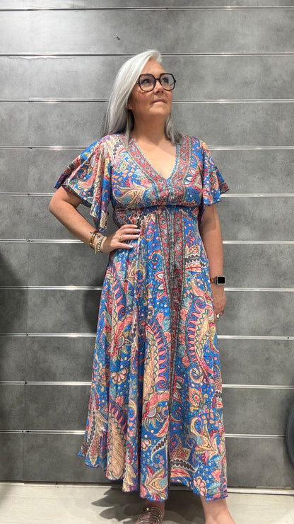 robe fluide été taille unique
