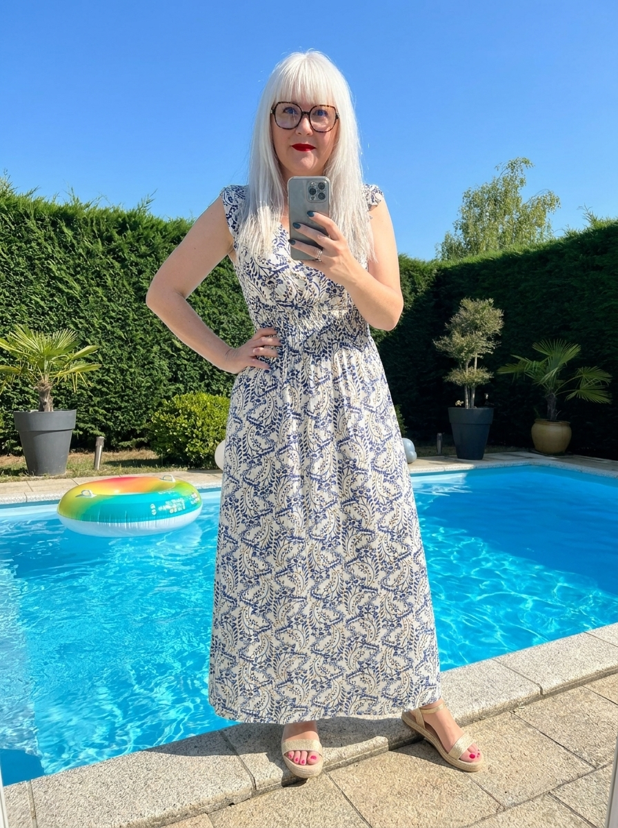 robe magique taille unique élastique smoke 
