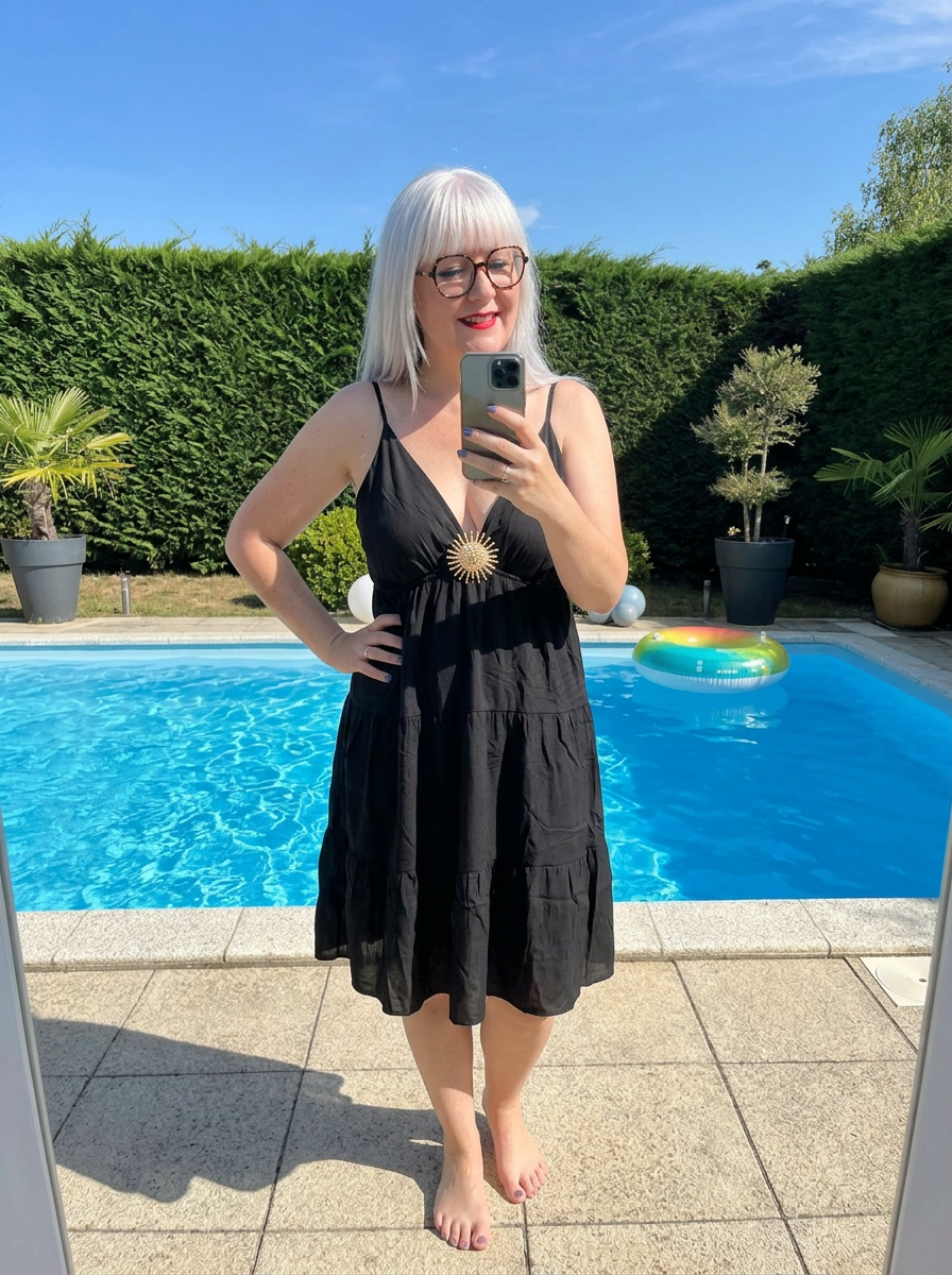 Robe femme courte tendance 
