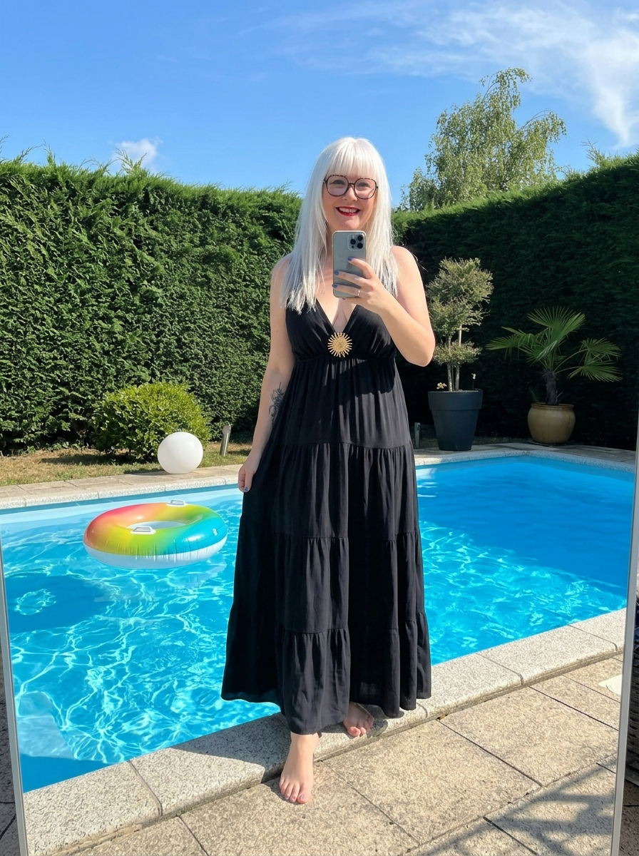 Robe longue maxi femme tendance 