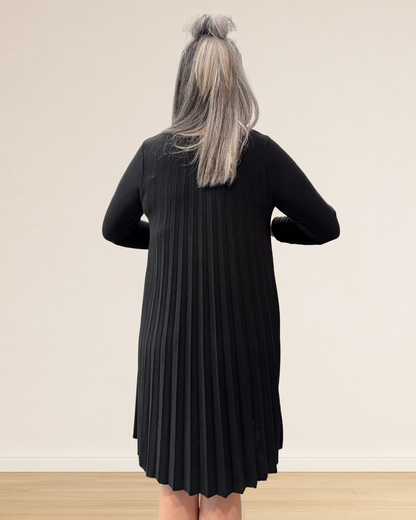 robe plissée matière douce femme