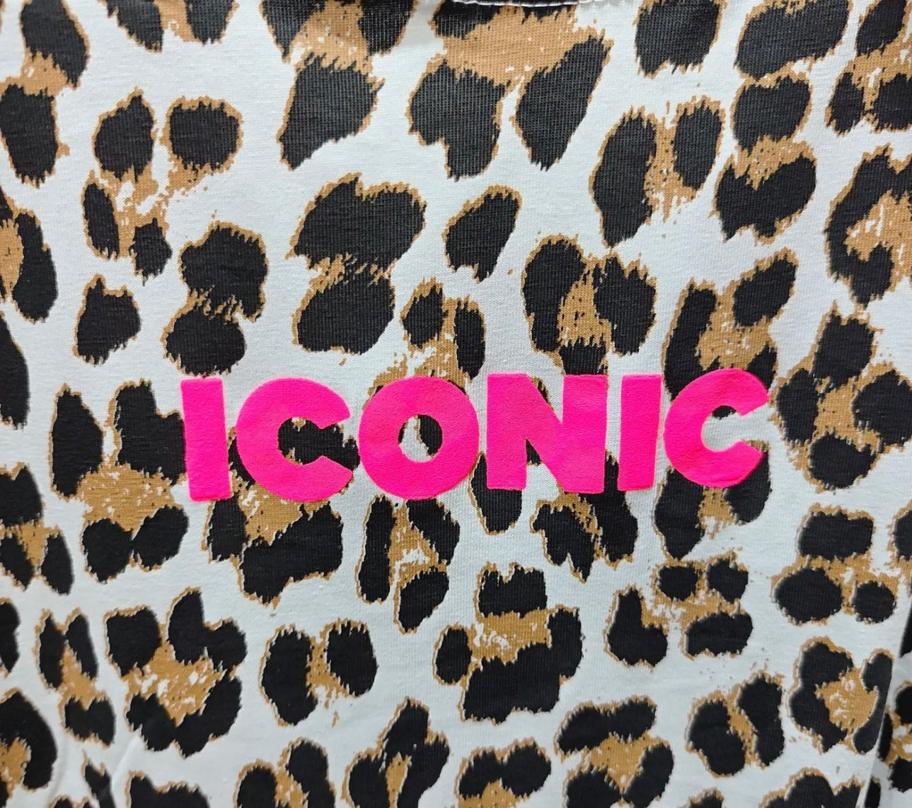 Teeshirt femme tendance léopard ICONIC VIVICHY 