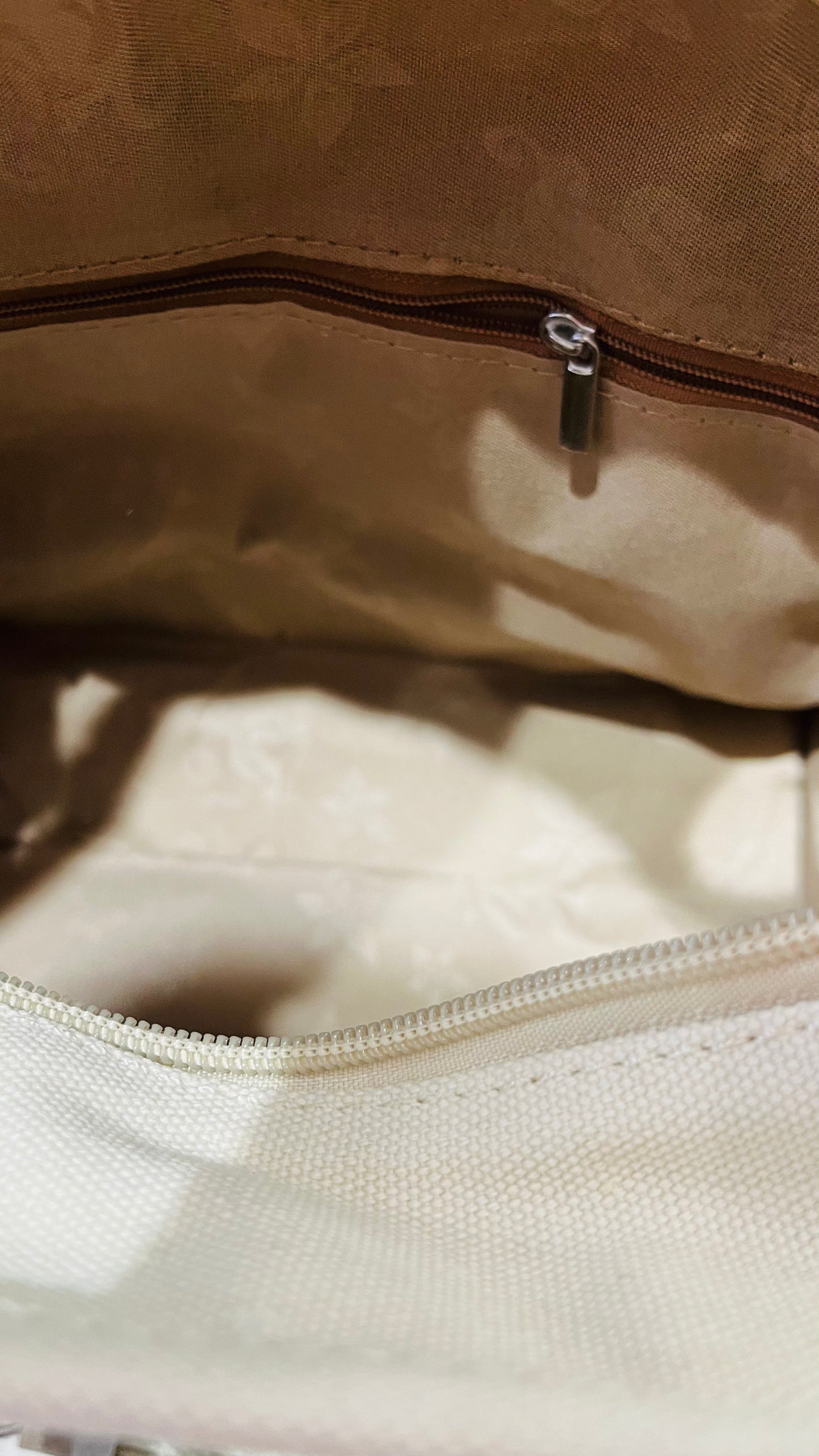 mini sac en toile 
