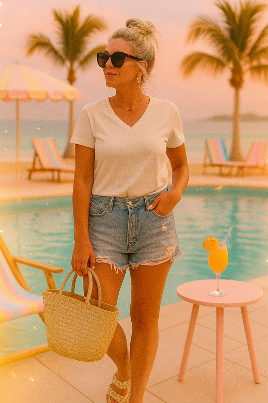 tee-shirt ivoire tendance