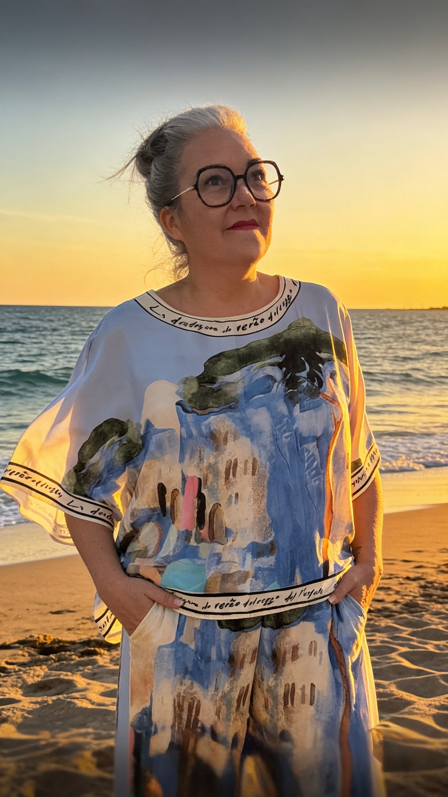 tenue confortable femme
ensemble imprimé femme