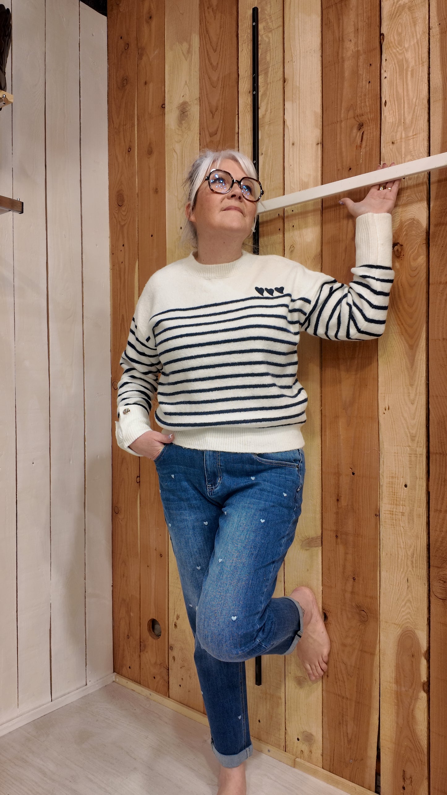 Pull marinière femme chic armorlux