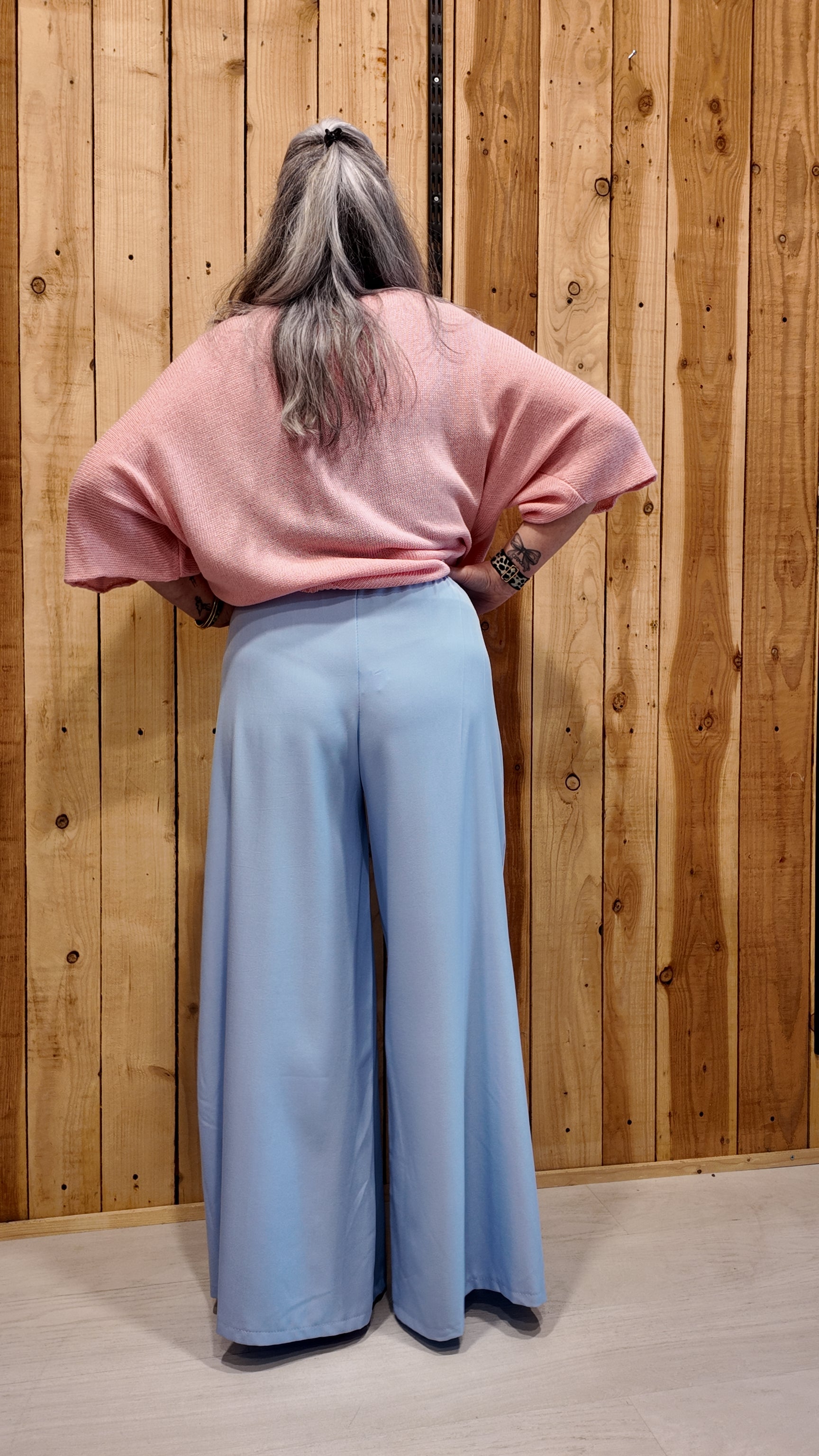 pantalon large jupe culotte 