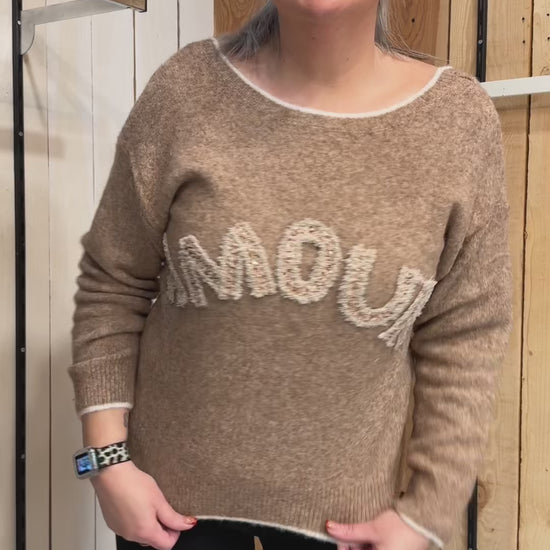 pull femme nœuds dans le dos miss carla