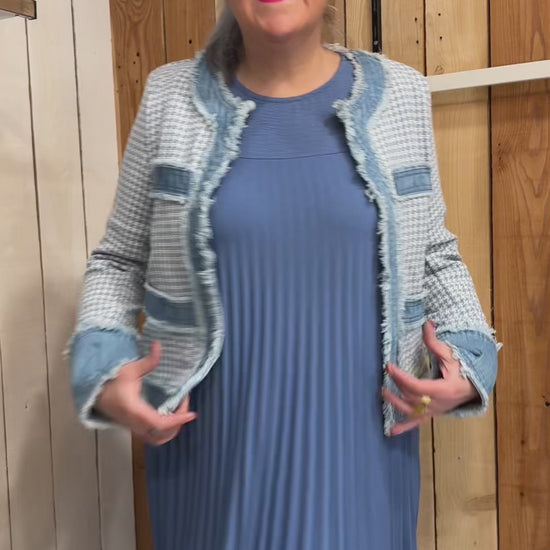 veste en jeans made in italie