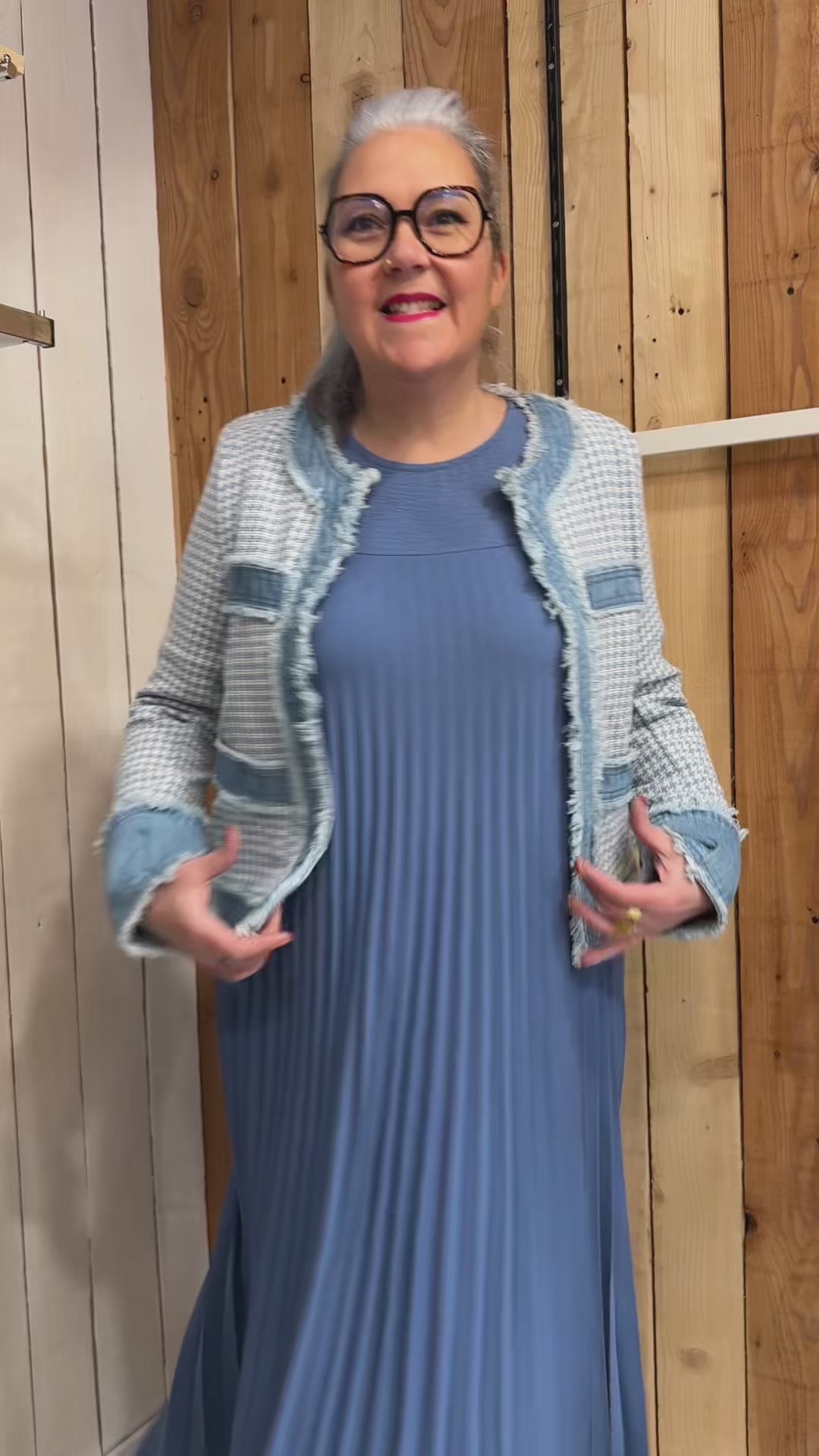 veste en jeans made in italie