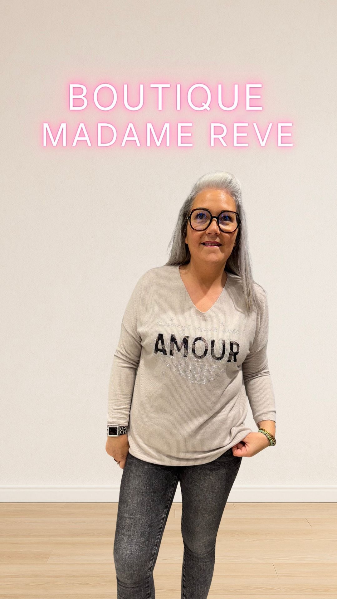 pull de l'amour cadeau slogan 