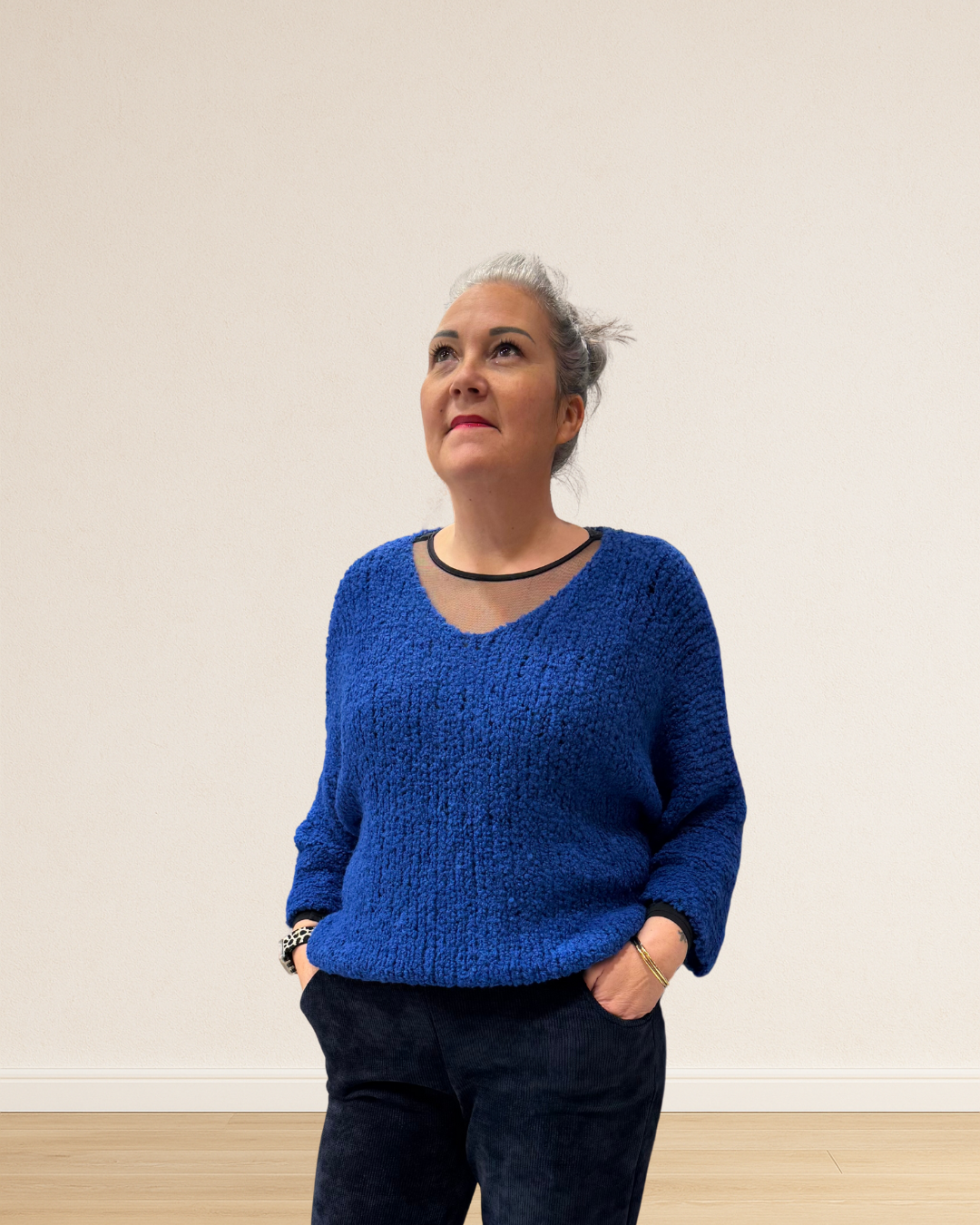 pull duveteux femme chaud et doux