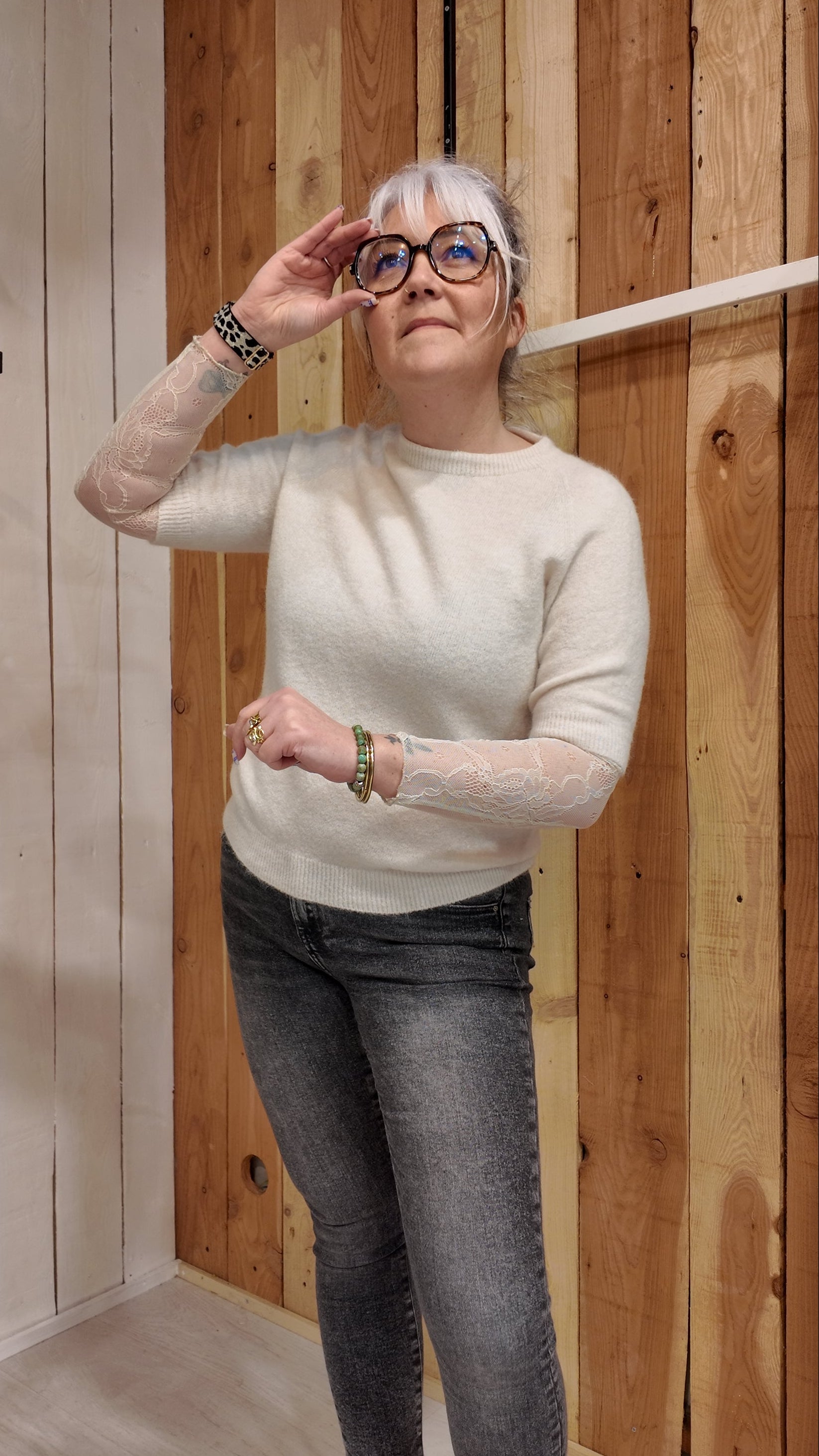 pull alpaga léger femme