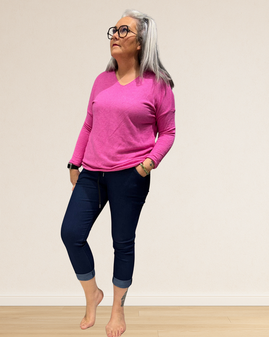 jeans magique sans boutons sans fermeture éclair 
