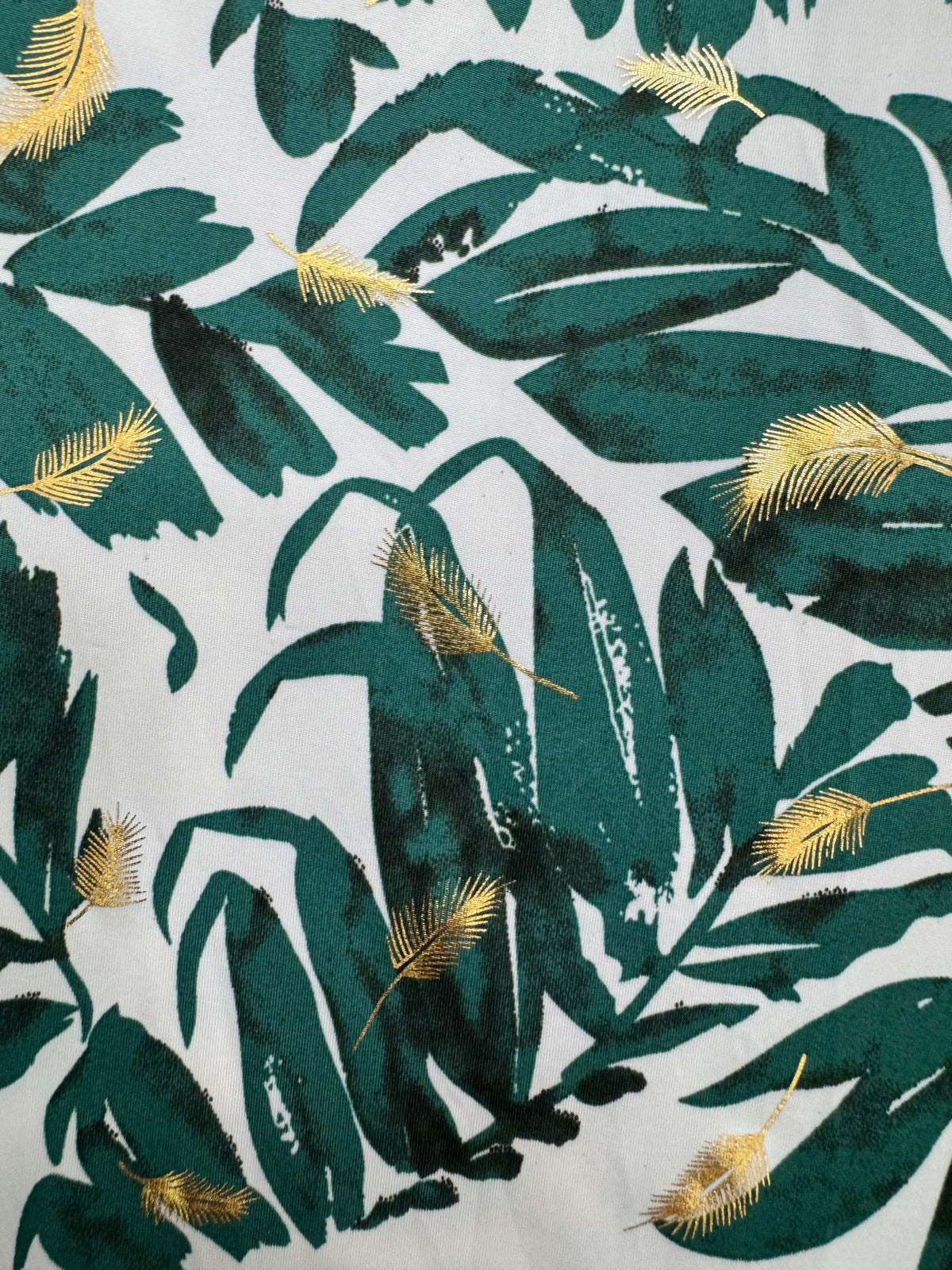 robe magique verte avec du doré 