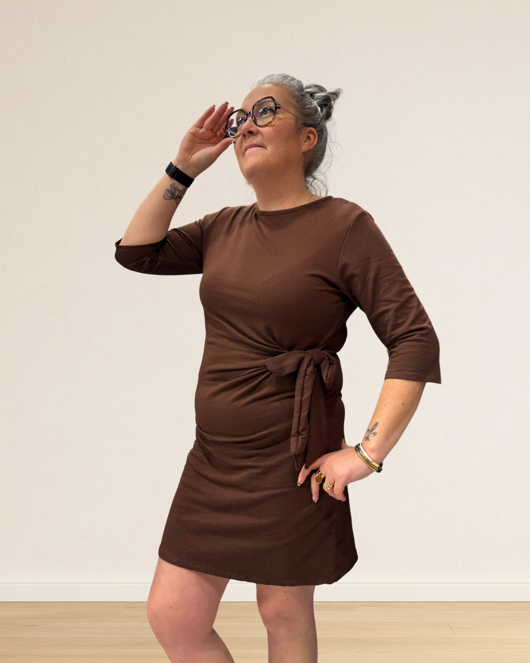 robe coton femme casual chic