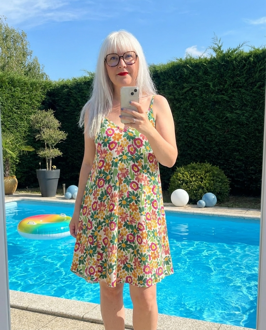 robe fleurie femme, robe coton, 