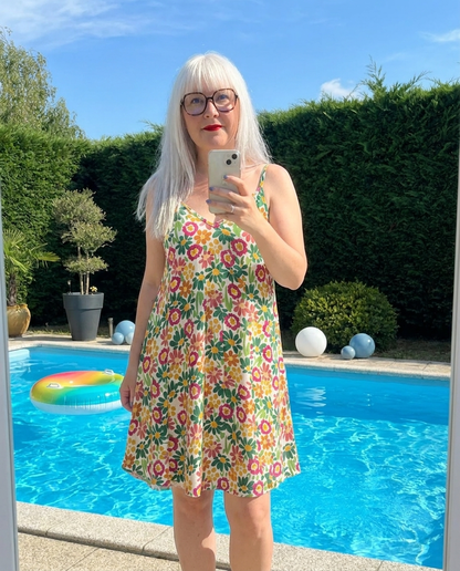 robe fleurie femme, robe coton, 