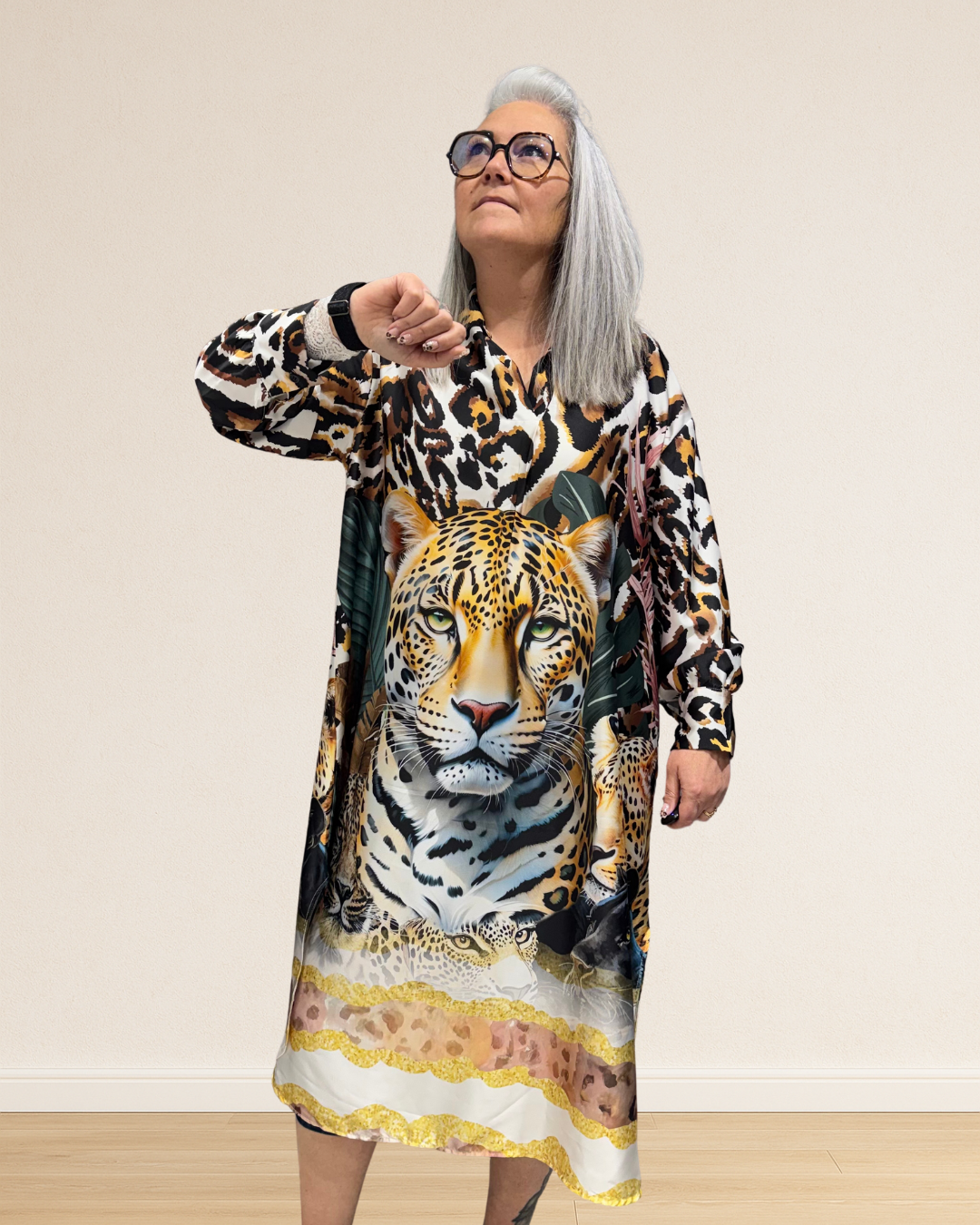 robe oversize look sauvage et élégant