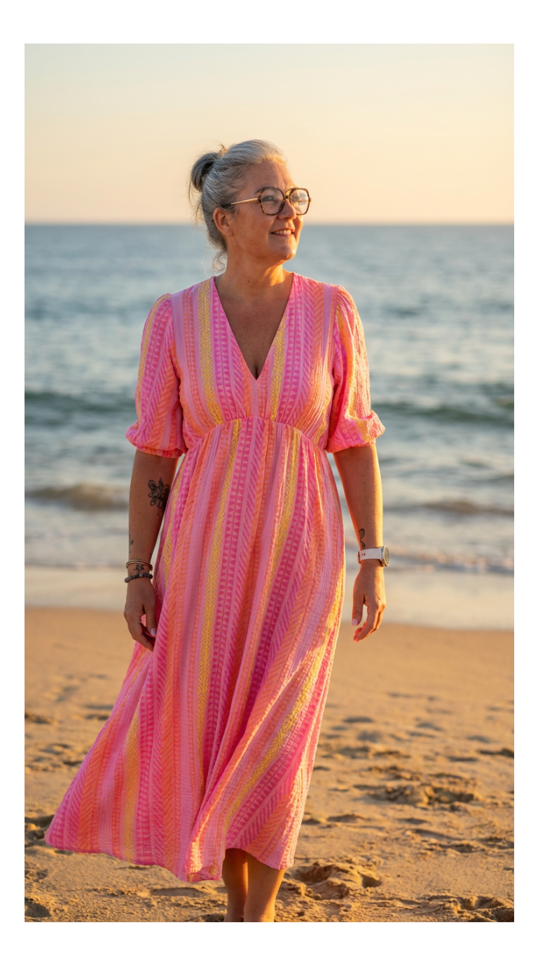 robe gaze de coton 
longue fluide été confort
bohème femme