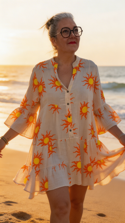 robe fluide plage 