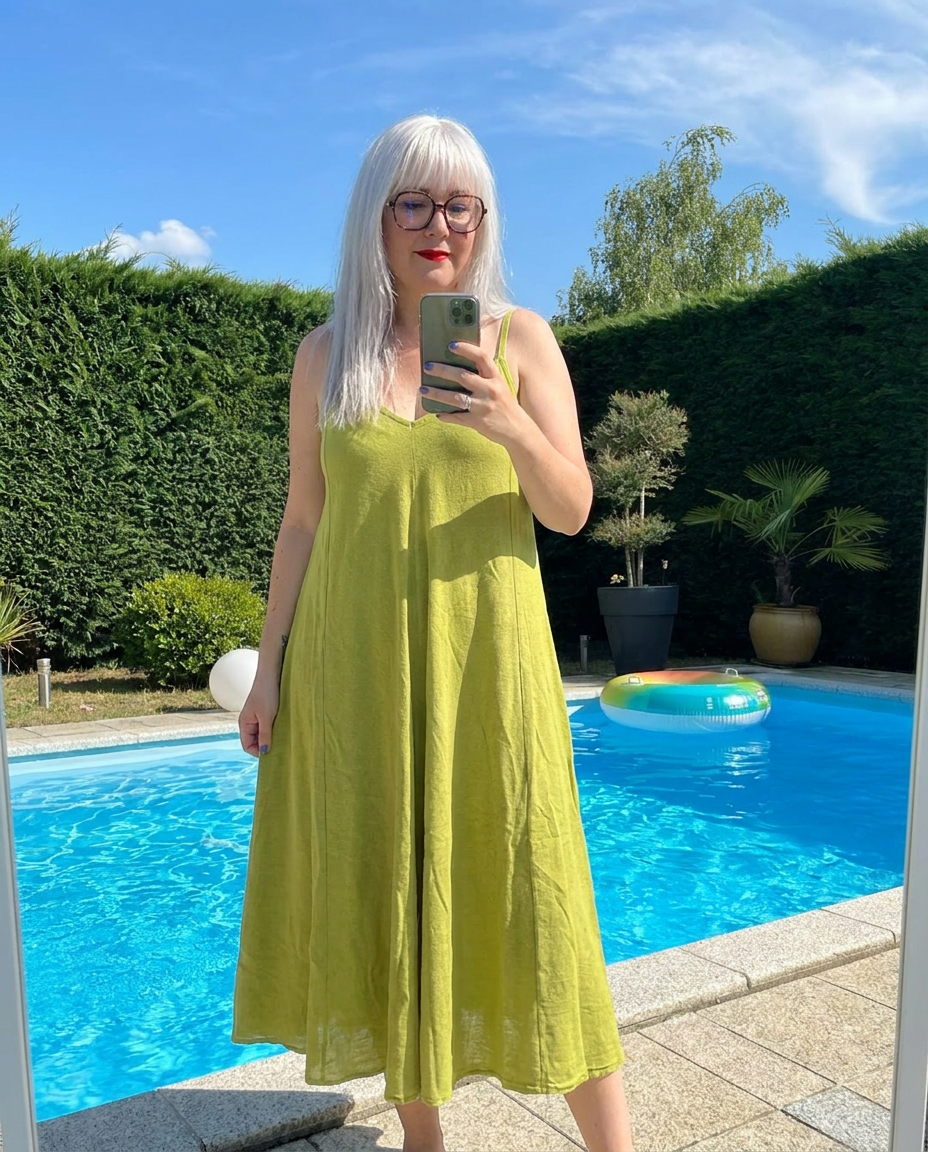 robe jusqu'au 50, robe à bretelles, mode femme, boutique vêtements femme, Madame Rêve, Tulle.