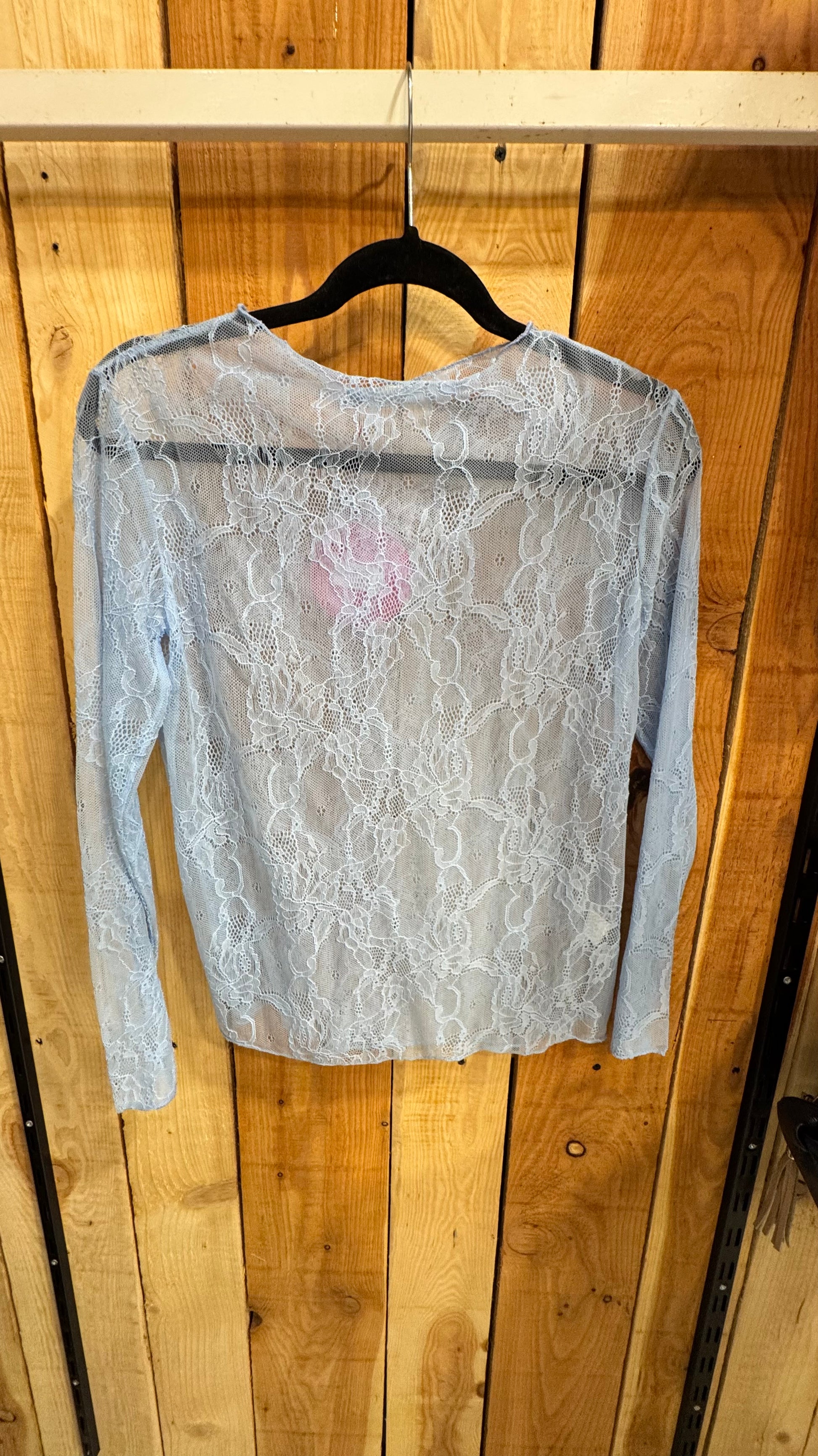 haut dentelle stretch femme