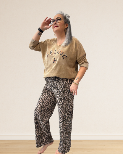 pantalon magique en velours