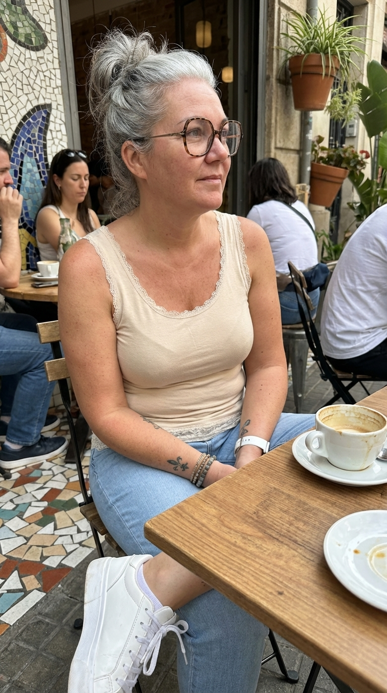 débardeur dentelle femme taille unique facile à porter