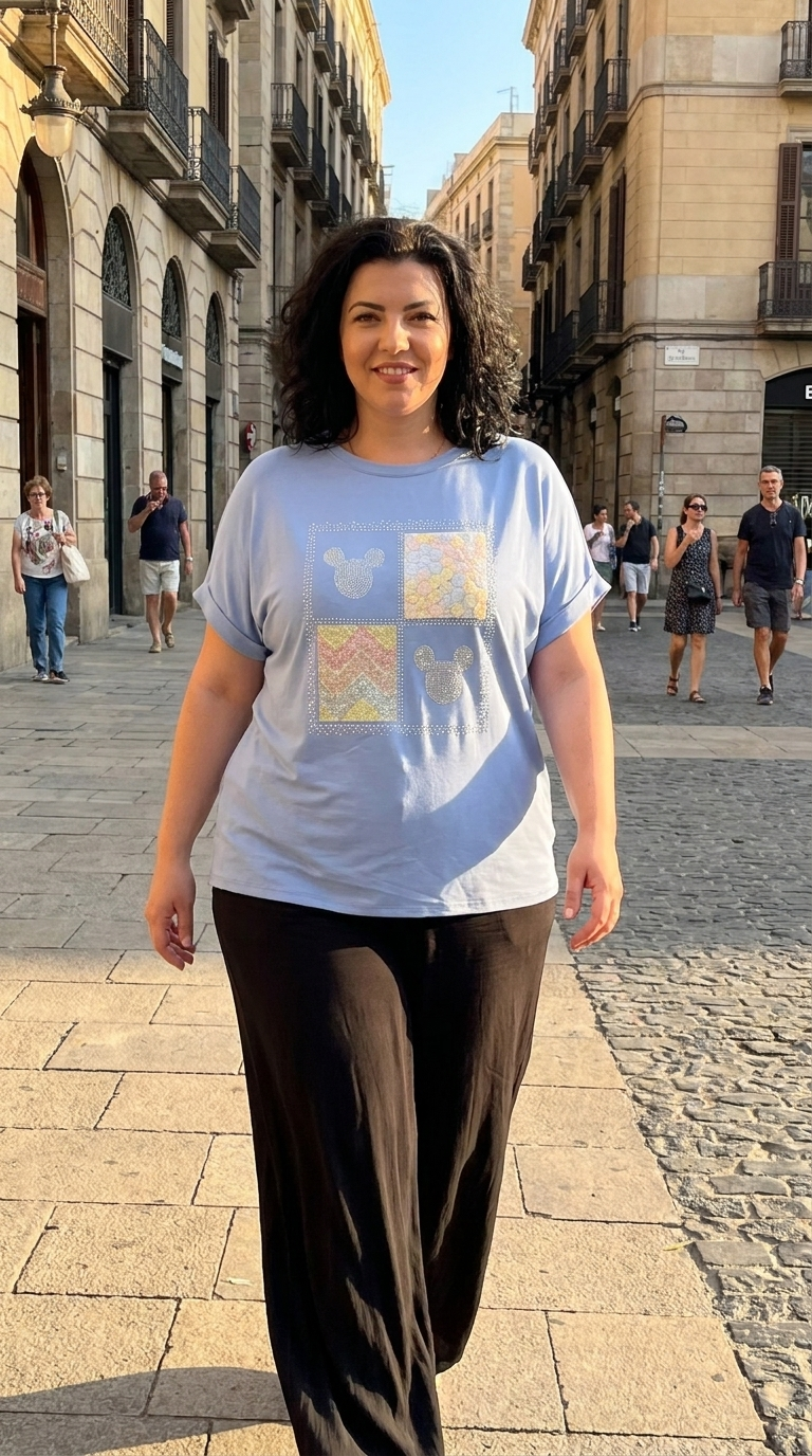 t shirt fun femme grande taille coloré femme
